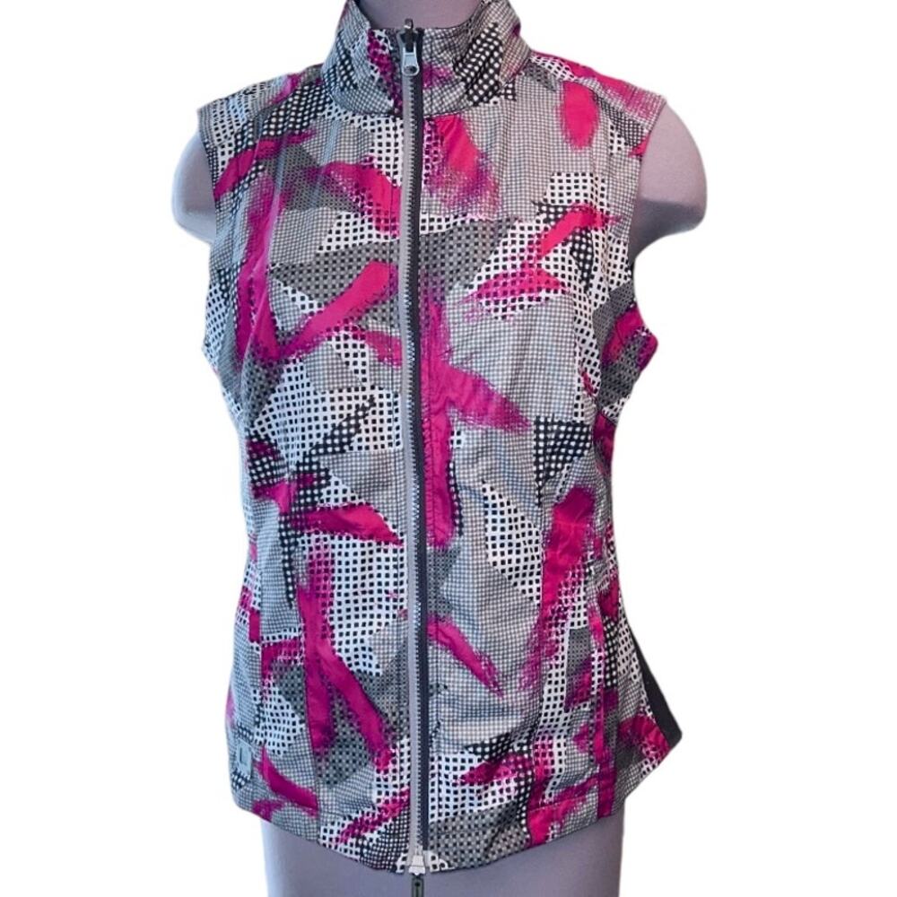 NWOT Spanner REVERSIBLE Sports Golf Mesh Back Vest Reflective MEDIUM